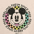 thumbnail image 3 of Disney - Mickey & Friends - Mickey Feeling Fresh Since 1928 - Women's Lightweight French Terry Long Sleeve Shirt, 3 of 5