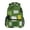 Abstract Squares, variant on School Backpack Lightweight Multipocket College High Middle Student Bag 15L Colorful Bones