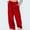 Red, variant on Runfenguu Y2K Pants, Baggy Cargo Pants Women Women'S Elastic Lace-Up Casual Solid Color High-Waisted Wide-Leg Yoga Pants