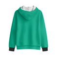 thumbnail image 2 of Uorisanigo Green Boys Girls Long Sleeve Zipper Hoodie Sweatshirt Coat Hooded Sweatshirt for Kids and Toddlers Lightweight Casual Athletic Tops, 2 of 7
