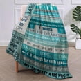 thumbnail image 2 of to My Wife Throw Blanket, Heartfelt Love Message Design, Cozy Soft Fleece Blanket for Wife, Romantic Gift for Anniversary, Birthday, or Valentine''s Day, 40x50 in, 2 of 6
