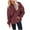Red, variant on hotojiny Womens Hoodies Long Sleeve Oversized Casual Sweatshirts Fall Drawstring Loose Pullover Tops with Pockets