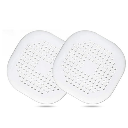 

2PCS Drain Hair Catcher for Shower 5.5-inch TPR Cover Flat Silicone Plug for Bathroom and Kitchen Filter Shower Drain Protection Flat Strainer Stopper