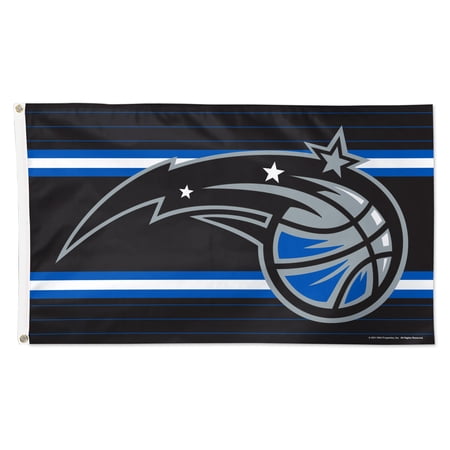 WinCraft Orlando Magic 3 x 5 Horizontal Stripe Deluxe Single-Sided Flag
