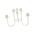 thumbnail image 2 of Candelabro Decorativo Candelero Adorno, Candelabro para Velas de Pilar para Comedor, Banquete, Chimenea Blanco desgastado S, 2 of 9
