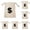 Beige 6Packs, variant on Props Pocket Decor For Party Large Bag Dollar Sign Carrying Sack For Toy Party Bank Cowboy Cosplay Theme Party 2PCS, 40x30 cm, Beige 2Packs