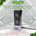 thumbnail image 3 of JIAHAOO 100W Battery Charger for Mavic 3 Pro Fast Charging USB Power Bank 3 Modes Charge Storage Discharge LCD Screen Stable Safe, 3 of 11