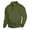 #_001Army Green, variant on Hogleaql Mens Sweaters and Pullovers Knitted 1/4 Button Up Casual Stand Collar Sweater Elbow Patches Fall Winter Long Sleeve Pullover Black S