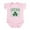 Petal Pink, variant on CafePress - Chicago Irish Infant Bodysuit - Baby Light Bodysuit, Size Newborn - 24 Months