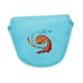 thumbnail image 1 of Funda protectora Zulema para cabeza de palo de golf forro de felpa 11,5 cm x 13,5 cm Azul claro, 1 of 8