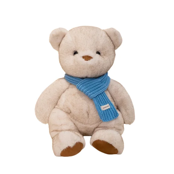 Cuddly Bear Stuffed Animal, Small 17.7 inches -Teddy Bear Plush Toy -Classic Friends Gift