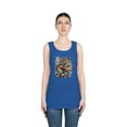 thumbnail image 3 of Unisex Heavy Cotton Tank Top Tiger Pop Art, 3 of 4