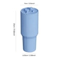 thumbnail image 3 of Instant-Cup Flask with Divided Inner Liner, Dual-Chamber Drink Container for Two Flavors, Reusable Portable Cup Organizer for Coffee and Tea, 3 of 6
