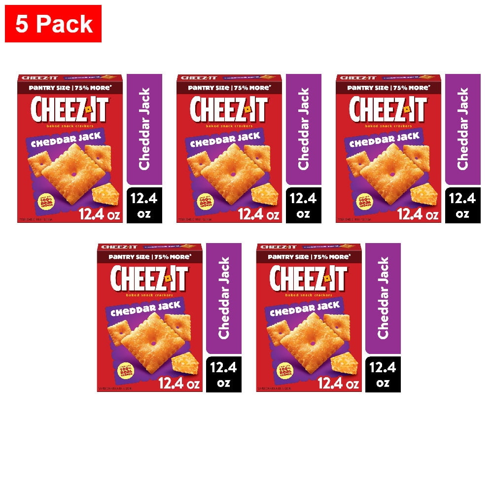 Cheez-It, Cheddar Jack, Count 6 (7 oz) - Cookie & Cracker / Grab