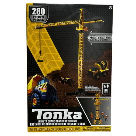 Tonka Mighty Crane Construction Set 280pcs