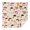 Colorful Mushroom Assortment, variant on Colorful Mushroom Assortment Light Pink Pattern Square Tablecloth,Waterproof Square Table Cover,Wipeable Spillproof Washable Table Cover for Home Kitchen Party Decor 42"X42"(107x107cm)