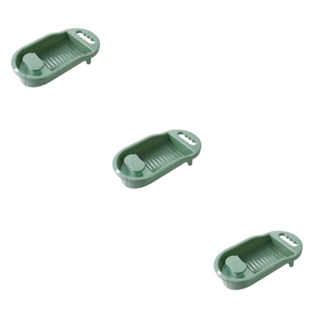 Bearachild Tablero de portátil para ropa interior para accesorios de baño Lavandería Hogar Verde Type1