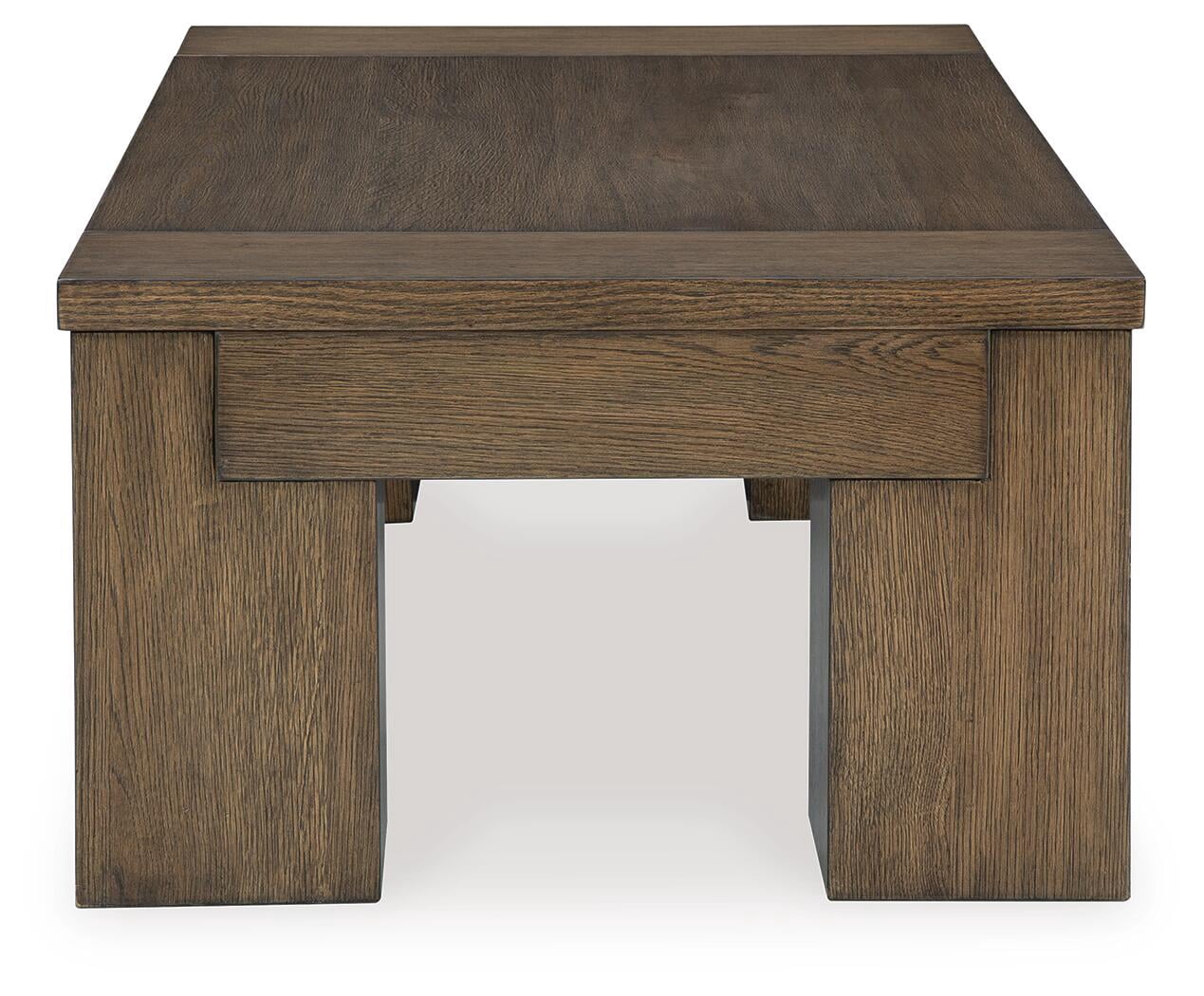 Signature Design by Ashley Rosswain 54" Lift-Top Coffee Table, Brown