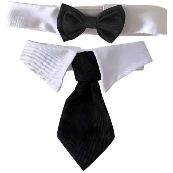 GASTROPOD 2026 New 2Pcs Pet Bow Tie Dog Necktie Cat Bowtie Collar for Wedding Birthday Christmas Party Dog Christmas Bow Tie for Photoshoot,Party,Holiday