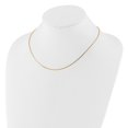 thumbnail image 3 of Diamond2Deal Collier Chaîne Réglable 1+1 Po en Or Jaune 14K.95 mm pour Femmes 20 Pouces, 3 of 6