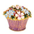 thumbnail image 2 of Trinket Box, Metal Trinket Box Hand Painted Decorative Exquisite  For Cabinet For Bookcase, 2 of 8