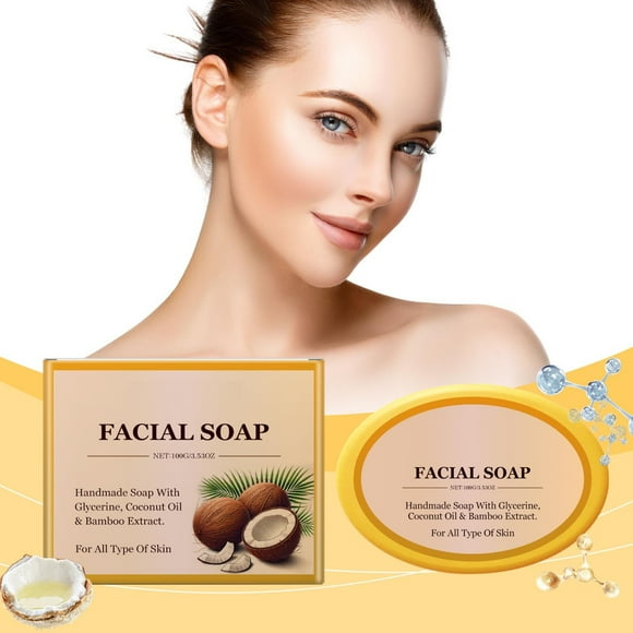 xaoyunyn Deep Cleansing Oil Soap for Fresh and Vital Skin 3.52 oz Non Greasy Face Cleanser that Moisturizes Purifies Removes Dirt and Impurities Naturally