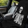 thumbnail image 3 of Xixirimido Car Seat Towel Covers Car Accessories Athletic Running Towel Post Workout Sweatproof Washable Bucket Seat Cover Non Slip for Outdoor Sport, Skeleton Black, 2 Pack, 3 of 8