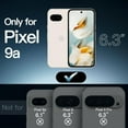 thumbnail image 2 of JZWAL-Case for Google Pixel 9a 6.3-Inch 2025, Non-Yellowing Shockproof Bumper Protective Phone Cover, Anti-Scratch Hard PC Back (Clear), 2 of 4