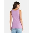 thumbnail image 3 of Time and Tru Women's Maternity Non Shirred Tank Top, Sizes S-XXL, 3 of 5