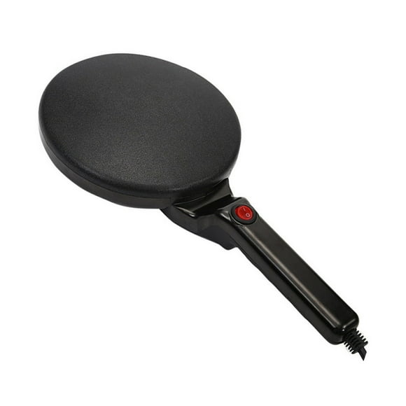Crepe Maker, 800W Portable Electric Crepe Maker Round Crepe Pan Crepe Maker Electric Compact Lightweight for Pancakes, Spring Cakes, Spring Rolls Making