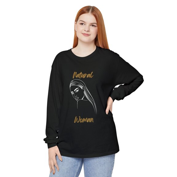 Natural Woman The Stare (WL) Long Sleeve T-Shirt