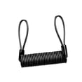 thumbnail image 2 of Cable de seguridad para candado de disco, cable de seguridad para manillar de motocicleta y scooter. Negro, 2 of 9