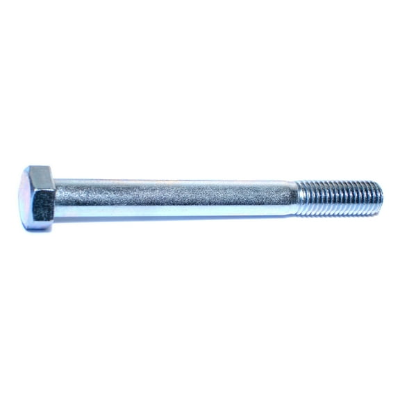 5/8"-11 x 6" Zinc Plated Grade 2 / A307 Steel Coarse Thread Hex Bolts HBHS-488