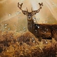 thumbnail image 5 of Orinice Deer Bathroom Decor Set Luxurious Graphic Print Polyester Fabric Fashion Shower Curtain Home Decoration with Hooks 36x72, 5 of 7