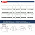 thumbnail image 3 of XMMSWDLA Children’s Matching Sets Unisex Short Sleeve Baby Romper Cotton Solid Infant Boy Girl Jumpsuits Soft New Born Clothes Navy Kids Outfits Size 4-12, 3 of 4