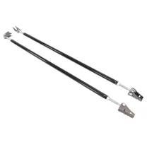 Kojem 72" Traction Tie Bars for 2001-2019 Short Bed Trucks Steel Black Powder