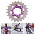 thumbnail image 4 of Adaptador de engranaje fijo Kusrkot piñón fijo de cassette de una velocidad 21T, 4 of 8