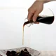 thumbnail image 3 of Botella de aceite de vidrio sin boquilla cuentagotas - Dispensador de vidrio para aceite de oliva, utilizado para controlar el aceite vegetal y el vinagre para cocinar, 3 of 5