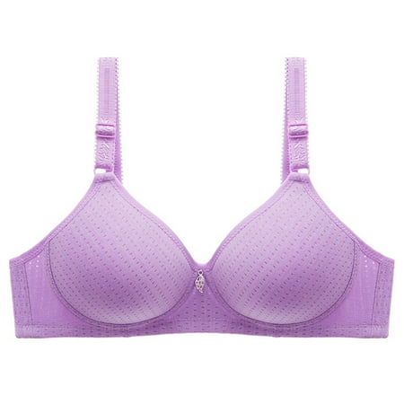 

Bra For Women Adjustable Sports Front Closure Extra-Elastic Breathable Push Up Trim Bra