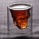 thumbnail image 4 of Crusader Skull Head Vodka Shot Whisky Vino Beber Botella De Vidrio Decantador Botella De Vino En Forma De Calavera, 4 of 5