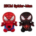 thumbnail image 2 of Peluches de Spider Man de Marvel de Anime, muñecos de peluche de 25 cm, decoración de Spider Man, almohada para habitación, muñecos de peluche, juguetes para niños, regalos, 2 of 5