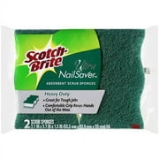 Scotch-brite Scotch Brite Hd Nail Saver Sponge 2ct