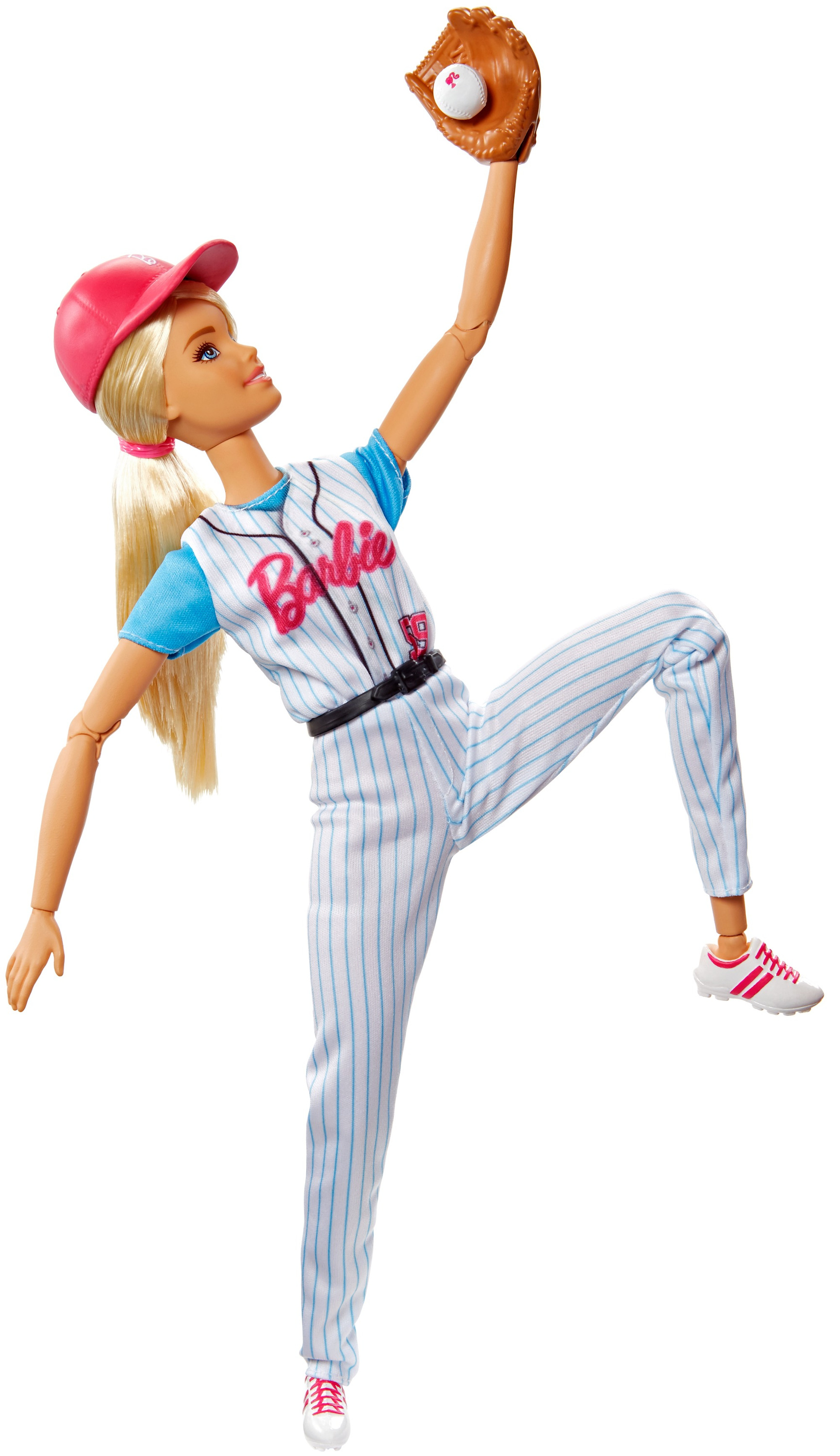 Barbie Made To Move Baseball Player Doll with Baseball & Mitt Doll Playset - image 5 of 7