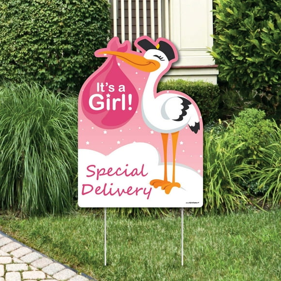 Its A Girl Sign Yard