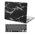 thumbnail image 3 of KSK KAISHEK for Old MacBook Air 13" Case 2017 - 2010 Rel. Model A1466/A1369, Plastic Protective Case Hard Cover + Black Keyboard Cover, Marble A 185, 3 of 5
