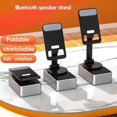 thumbnail image 2 of 3 in 1 Bluetooth Audio Power Phone Holder,Cell Phone Stand with Wireless Speaker,100% New, 2 of 5