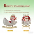 thumbnail image 5 of XIZE Rocking Horse Toy,Soft Rocking Horse, 5 of 8