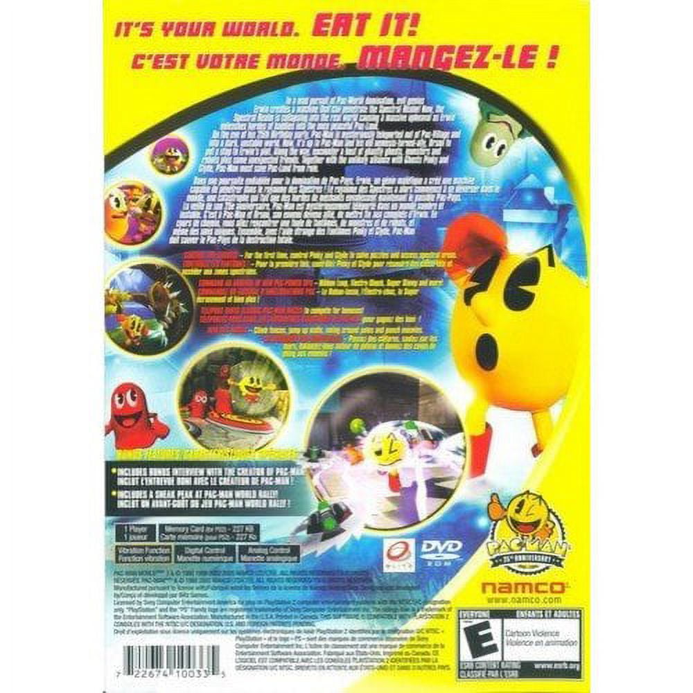 Pac-Man Power Pack PS2 - Walmart.com