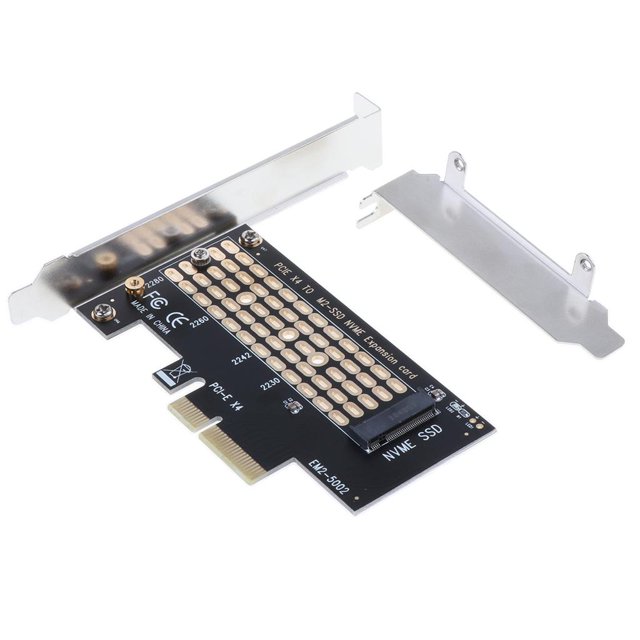 Adaptador , M. A De Expansión De De Host -.0 X4 Con Disipador Para PC De Escritorio Soledad Adaptador SSD M2 NGFF
