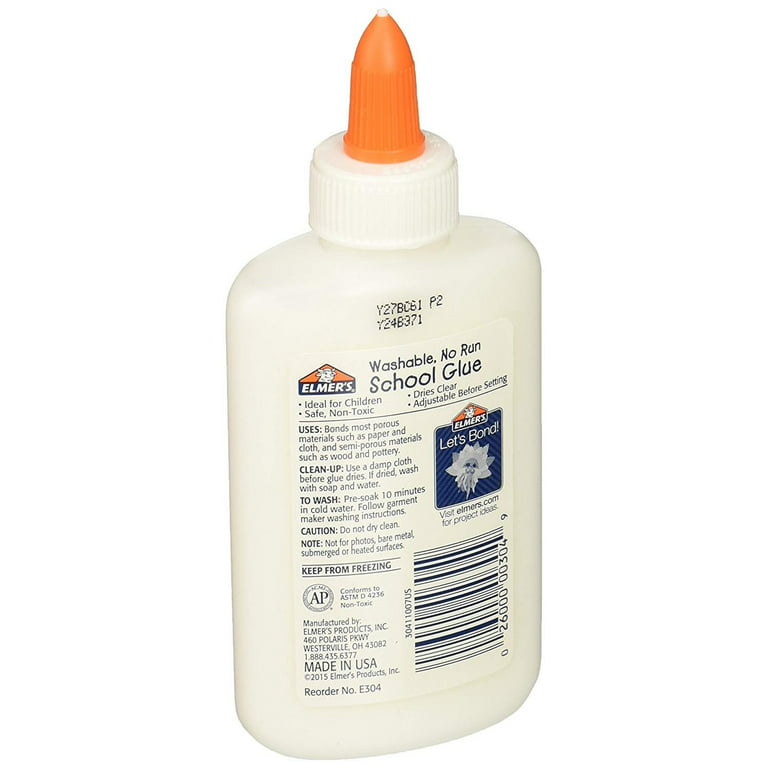  Elmers Liquid School Glue qUOaZh, Washable, 4 Ounces, 3 Count  : Office Products